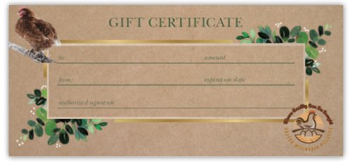 GMP Custom Gift Voucher